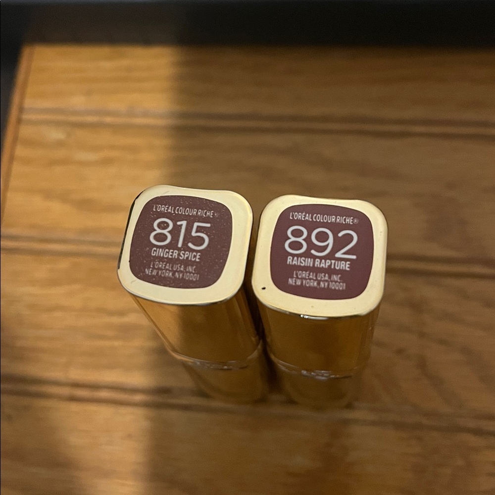 NWT L’Oréal Lipsticks 815 892 - Picture 2 of 6